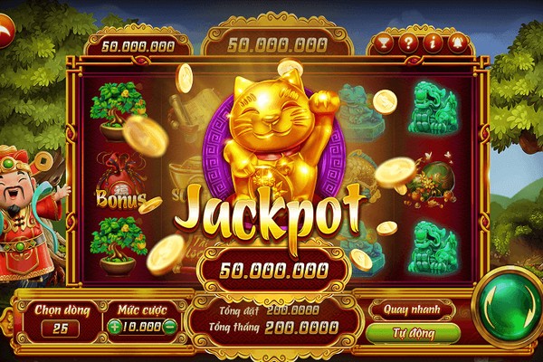 Biểu tượng giải độc đắc lũy tiến (jackpot) trong trò chơi máy đánh bạc điện tử của 8kbet cc